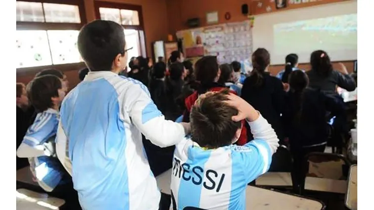 Los partidos de la Selección serán transmitidos en todas las escuelas del país.