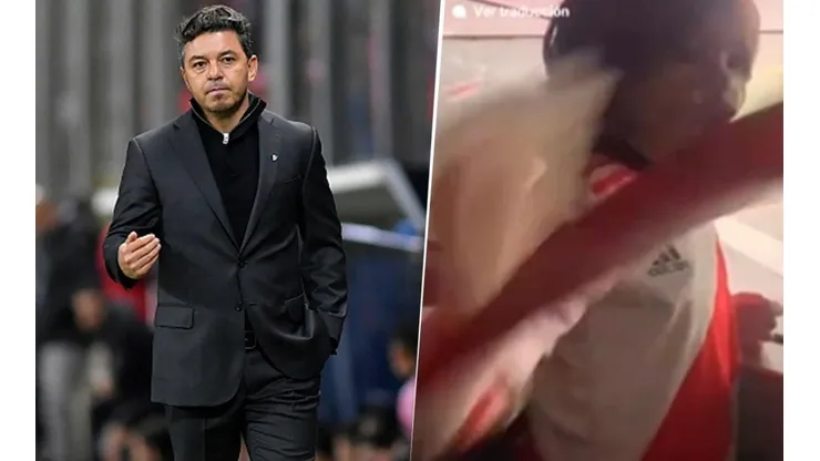 VIDEO | La historia que subió la exmujer de Gallardo en pleno partido de River