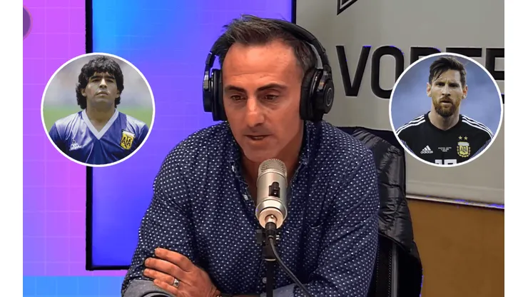 Latorre y su elección entre Maradona y Messi.