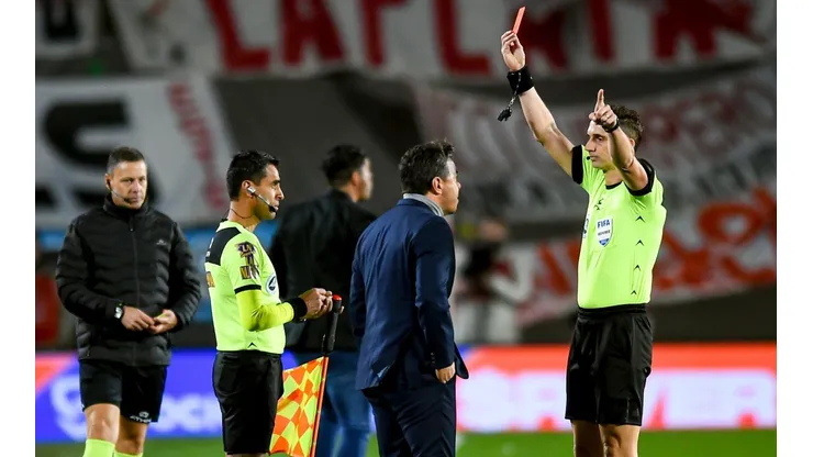 Gallardo recibió dos fechas de suspensión tras su expulsión ante Godoy Cruz