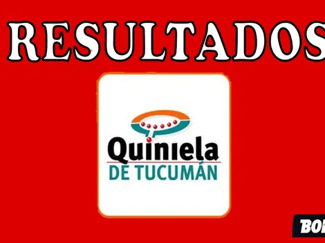 Resultados de la Quiniela de Tucumán | Números ganadores de HOY viernes 15 de julio