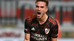 Palavecino y un gesto viral.