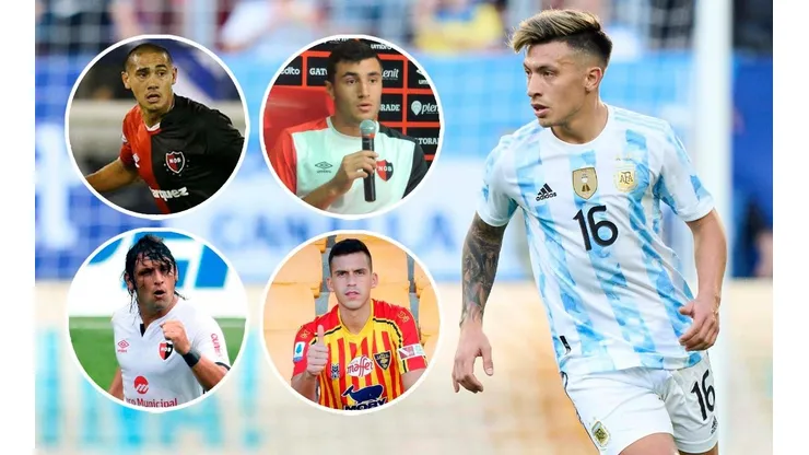 Los 4 centrales que Newell's puso por delante de Lisandro Martínez.