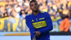 El gesto de Fabra yendo al entrenamiento.