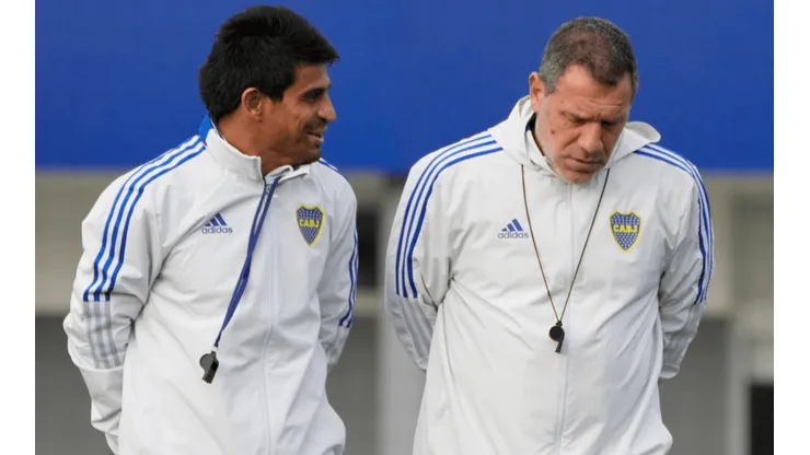 Ibarra prepara a Boca para enfrentar a Talleres.