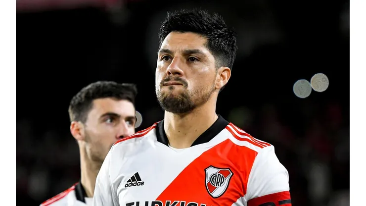 Enzo Pérez estará ausente en el cruce entre River y Barracas.