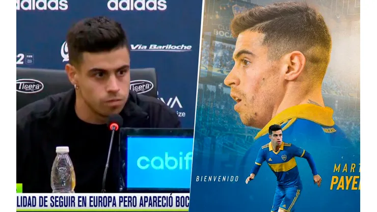 La frase de Martín Payero en su presentación que volverá locos a los hinchas de Boca