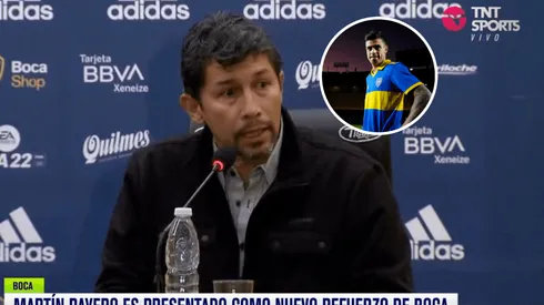 Tras la presentación de Payero, Jorge Bermúdez confirmó que Boca no se retira del mercado