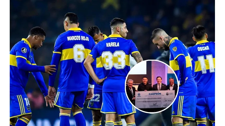 El premio millonario que Conmebol le entregó a Boca.