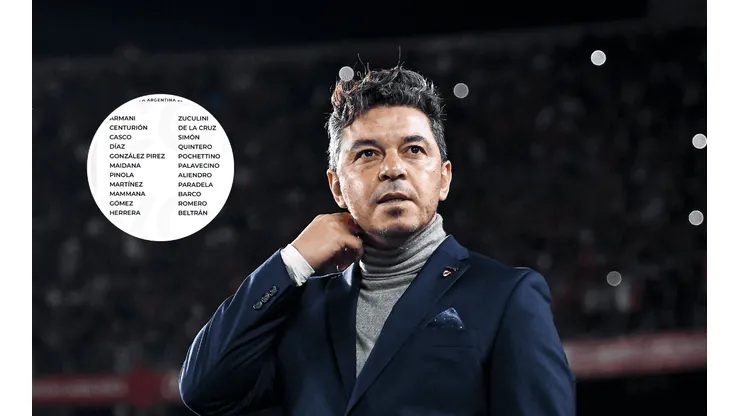Tras la llegada de Borja, la lista de convocados de River para jugar con Barracas
