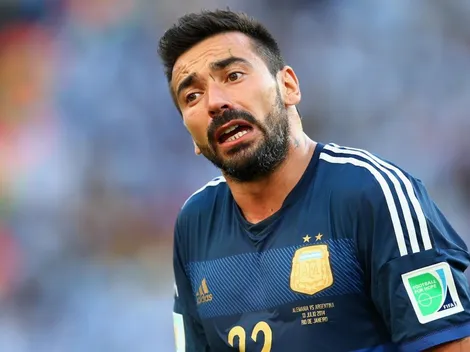 Salió en el entretiempo: los brillantes registros de Lavezzi en la final ante Alemania