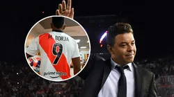 Se suma Borja: los delanteros que usaron la "9" de River en la era Gallardo