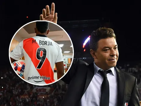 Se suma Borja: los delanteros que usaron la "9" de River en la era Gallardo