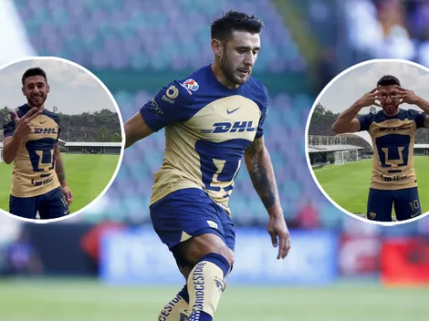 Tras su salida de Boca, el insólito video que grabó Salvio con la camiseta de Pumas