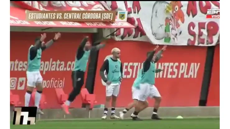 Deian Verón explicó su reacción en el gol de Central Córdoba ante Estudiantes