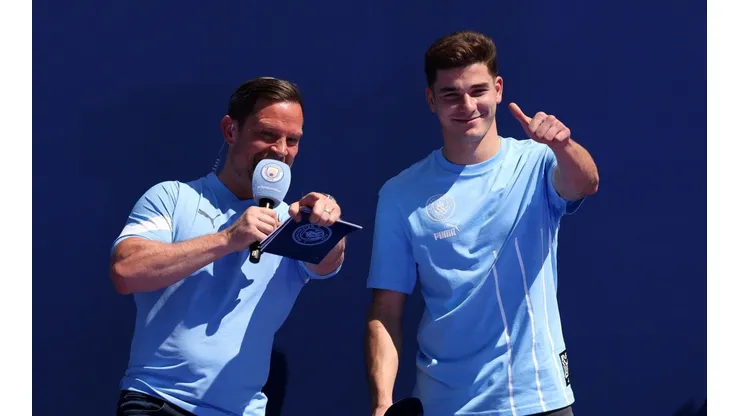 Julián Álvarez podría ser campeón en su primer partido oficial con el Manchester City.