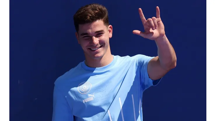 Tras presentar a Julián Álvarez, ahora el Manchester City quiere a uno de los cracks de Boca: "Lo dejarían por otra temporada"