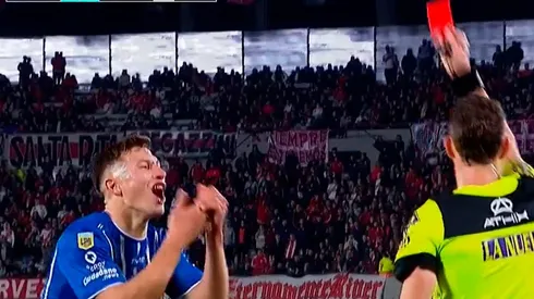 VIDEO | No hizo falta ni VAR: la polémica expulsión de Ferrari en River-Godoy Cruz