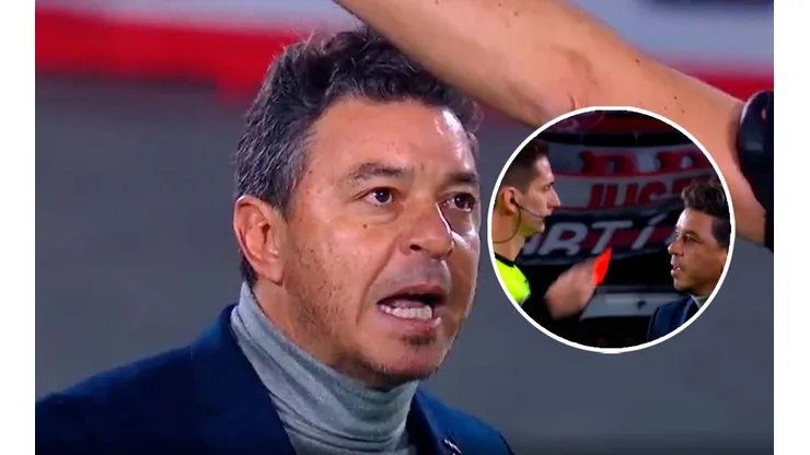 VIDEO | El insulto de Gallardo a Lamolina que le costó la expulsión al DT de River