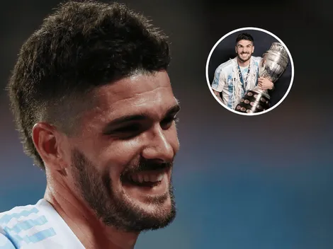 La historia de De Paul a un año de la obtención de la Copa América