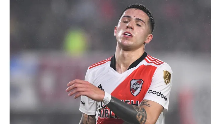 Enzo Fernández no juega más en River.