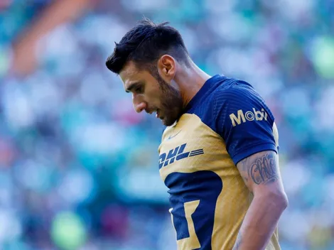 Salvio debutó con gol en Pumas y apoyó a Izquierdoz en medio del conflicto en Boca