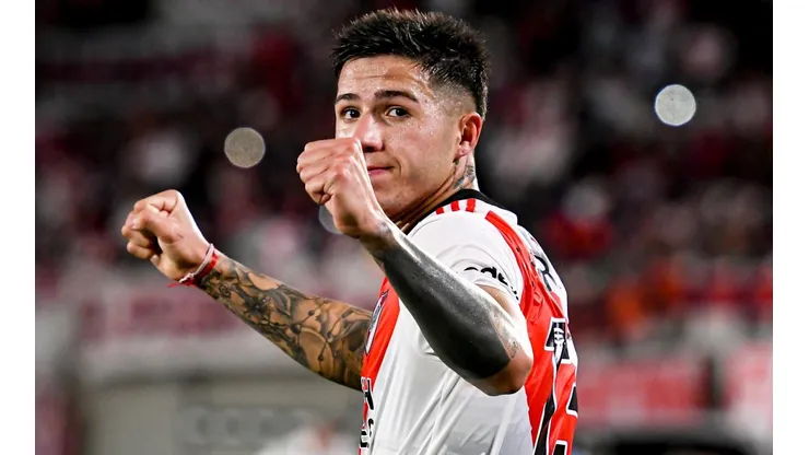 Enzo Fernández estará ausente en el cruce entre River y Godoy Cruz.