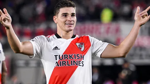 Julián Álvarez se fue de River.