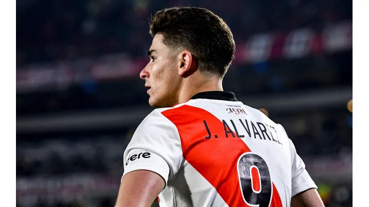 Julián Álvarez jugó su último partido en River.