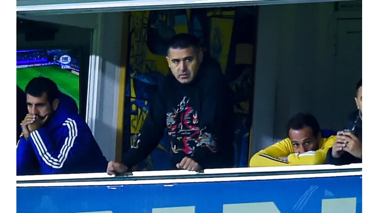 Riquelme y su candidato.