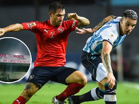 Banderas y amenazas en la previa del clásico de Avellaneda: "Ganar o morir"