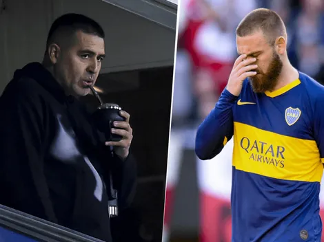 Lo confesó: De Rossi reveló qué le dijo Riquelme antes de su salida de Boca