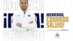 Con una referencia a Boca, Pumas presentó a Salvio como refuerzo