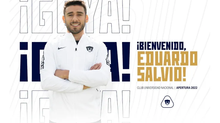 Con una referencia a Boca, Pumas presentó a Salvio como refuerzo