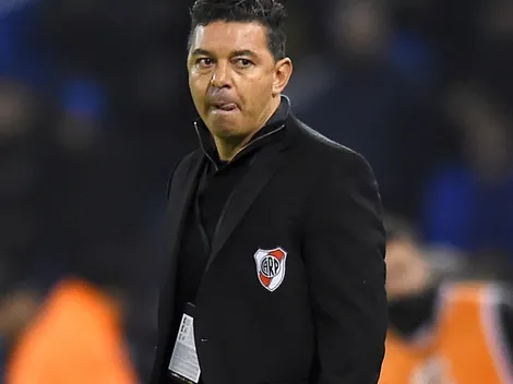 Gallardo suspendió su conferencia tras la derrota de River ante Huracán