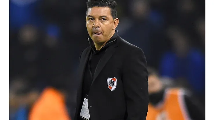 Gallardo suspendió su conferencia tras la derrota de River ante Huracán