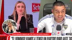 Morena Beltrán volvió a hablar de su cruce con Riquelme: "Le hacés una pregunta de fútbol y..."
