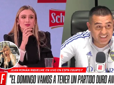 Morena Beltrán volvió a hablar de su cruce con Riquelme: "Le hacés una pregunta de fútbol y..."