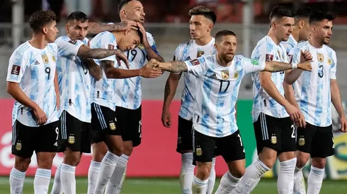 Un jugador de la Selección, cerca de Manchester.