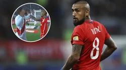 Vidal y un duelo picante con Zambrano.