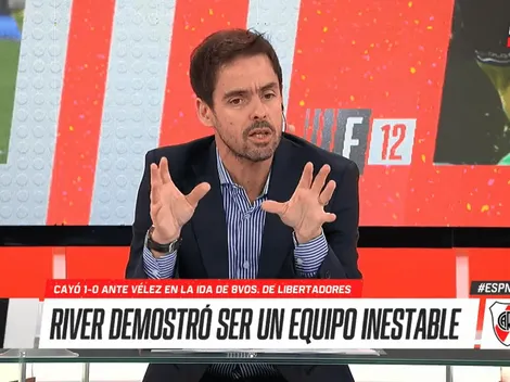 Entre tanta crítica, Closs rescató a un jugador de River: "El único que intentó algo diferente"
