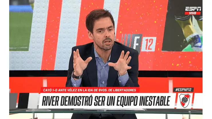 Closs y una salvedad entre el mal rendimiento de River.