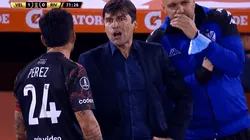 Enzo se cruzó feo con Medina.