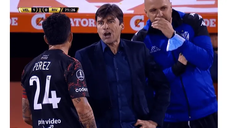 Enzo se cruzó feo con Medina.