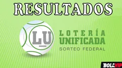 Lotería Unificada | Resultados y números ganadores