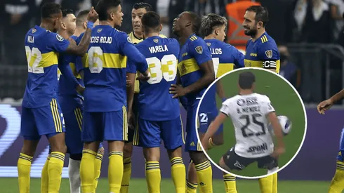 La mano de Mendez que no fue penal de milagro.