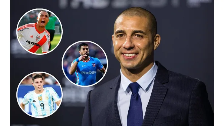 Bolavip mano a mano con Trezeguet.