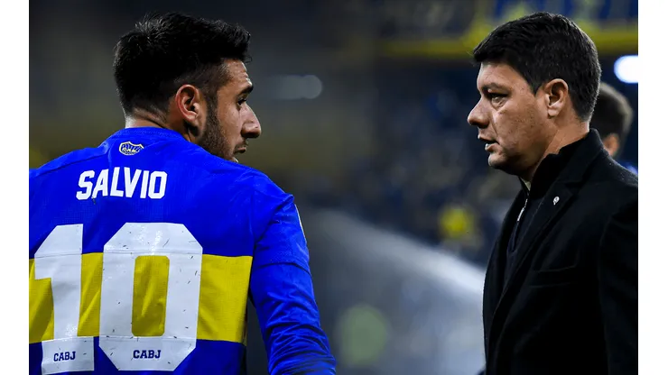 La llamativa decisión de Battaglia con Salvio en pleno partido de Boca