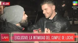 Locho fue entrevistado por LAM.