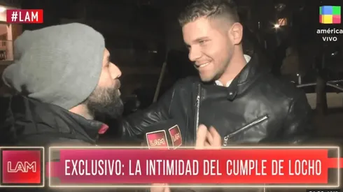 Locho fue entrevistado por LAM.